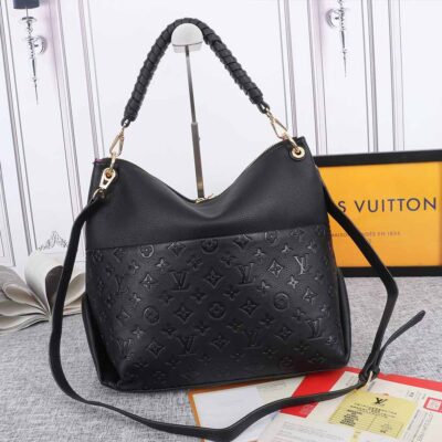 Replica Louis Vuitton Melie M44014 Black/Navy/White/Beige